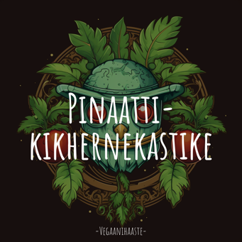 Pinaatti-kikhernekastike