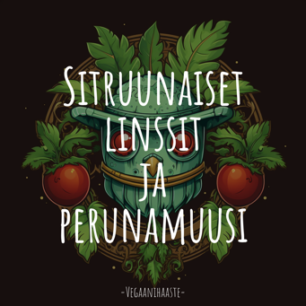 Sitruunaiset linssit ja perunamuusi