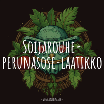 Soijarouhe-perunasose­laatikko