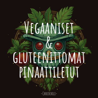 Vegaaniset & gluteenittomat pinaattiletut