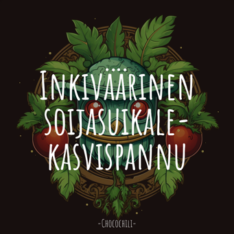 Inkiväärinen soijasuikale-kasvispannu