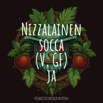 Nizzalainen socca (V, GF) ja arvonta