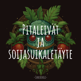 Pitaleivät ja soijasuikaletäyte