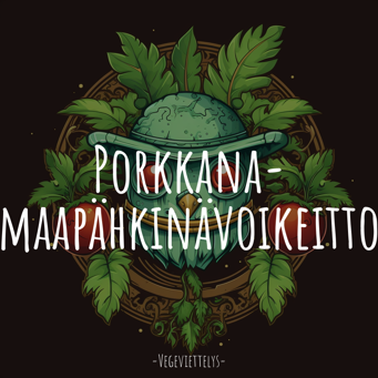 Porkkana-maapähkinävoikeitto