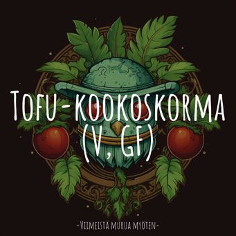 Tofu-kookoskorma (V, GF)