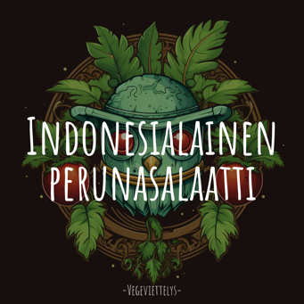 Indonesialainen perunasalaatti