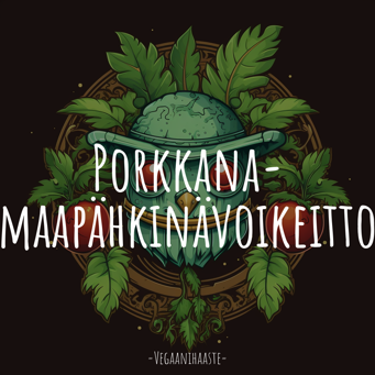 Porkkana-maapähkinävoikeitto