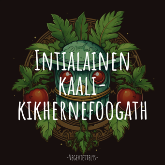 Intialainen kaali-kikhernefoogath