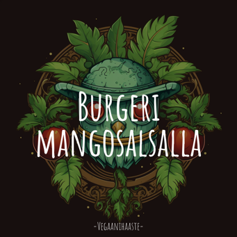 Burgeri mangosalsalla