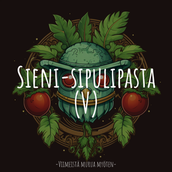 Sieni-sipulipasta (V)