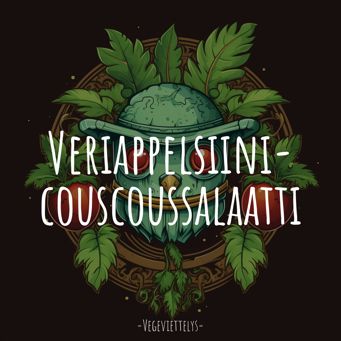 Veriappelsiini-couscoussalaatti