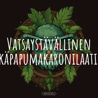 Vatsaystävällinen härkäpapumakaronilaatikko