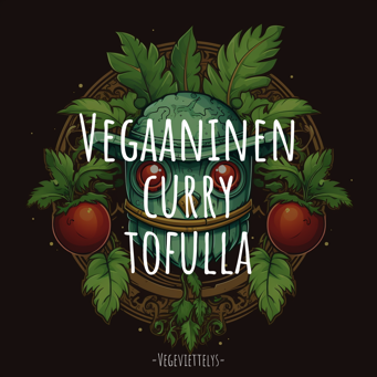 Vegaaninen curry tofulla