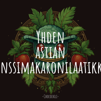 Yhden astian linssimakaronilaatikko
