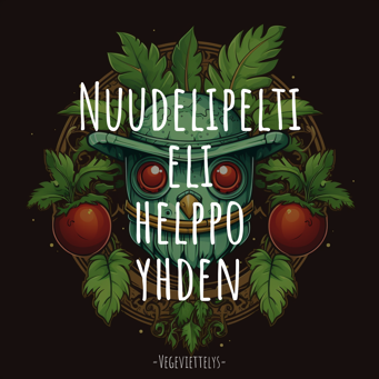 Nuudelipelti eli helppo yhden vuoan uuniwokki