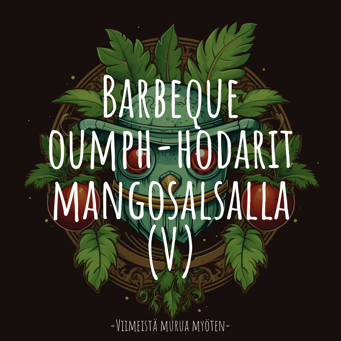 Barbeque oumph-hodarit mangosalsalla (V)