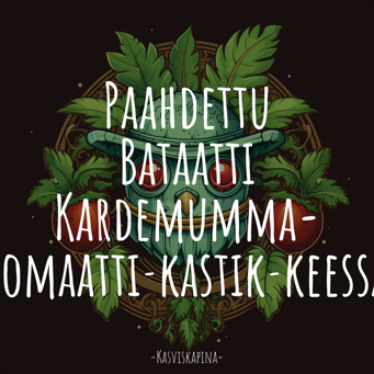 Paahdettu Bataatti Kardemumma-Tomaattikastikkeessa