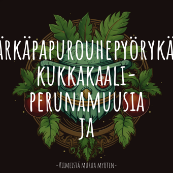 Härkäpapurouhepyörykät, kukkakaali-perunamuusia ja kermakastiketta