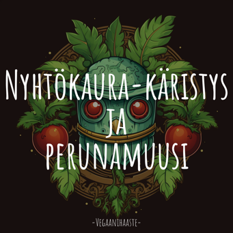 Nyhtökaura-käristys ja perunamuusi