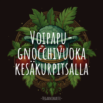 Voipapu-gnocchivuoka kesäkurpitsalla