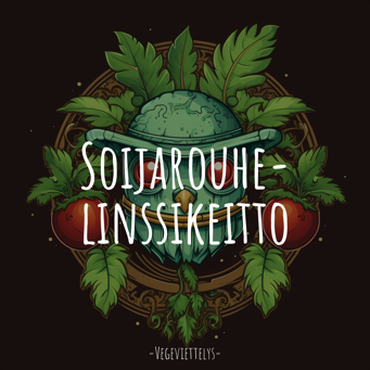 Soijarouhe-linssikeitto