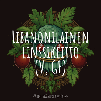 Libanonilainen linssikeitto (V, GF)