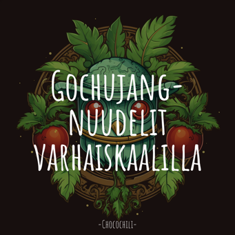 Gochujang-nuudelit varhaiskaalilla