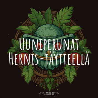 Uuniperunat Hernis-täytteellä