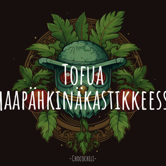 Tofua maapähkinäkastikkeessa