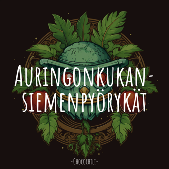 Auringonkukan­siemenpyörykät
