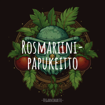 Rosmariini-papukeitto