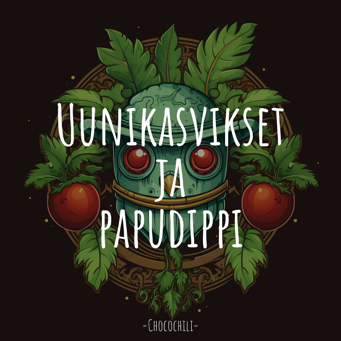 Uunikasvikset ja papudippi
