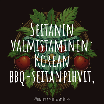 Seitanin valmistaminen: Korean bbq-seitanpihvit, aasialaista kurkkusalaattia ja grillattua varhaiskaalia