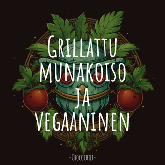 Grillattu munakoiso ja vegaaninen feta