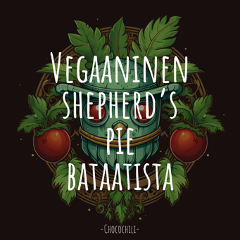 Vegaaninen shepherd’s pie bataatista