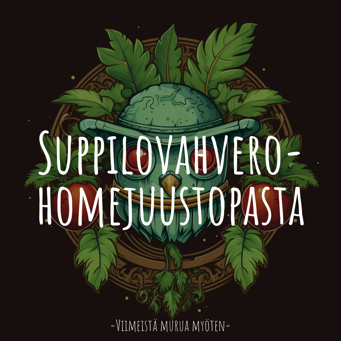 Suppilovahvero-homejuustopasta