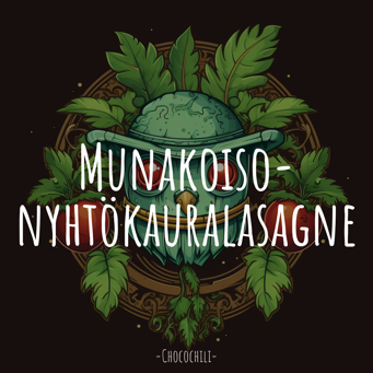 Munakoiso-nyhtökauralasagne