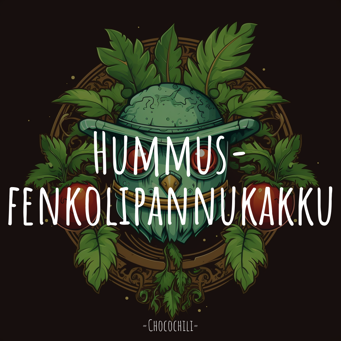 Hummus-fenkolipannukakku